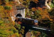 Miyagi: hẻm núi Naruko-kyo hùng vĩ thay áo vào mùa thu