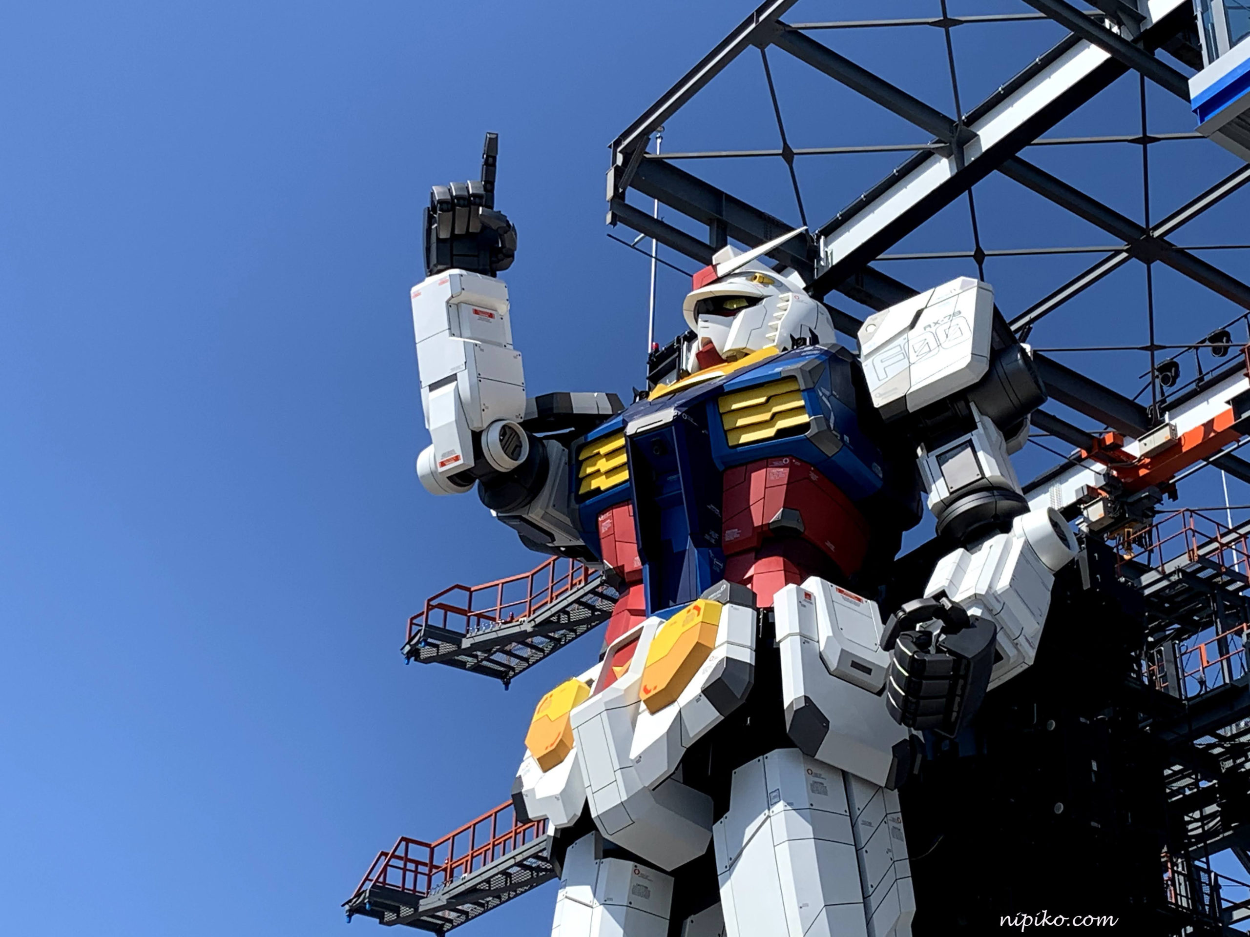 Khám phá chi tiết nhất về Gundam Factory Yokohama - NIPIKO
