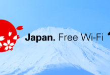 Kết nối Wifi miễn phí tại Nhật